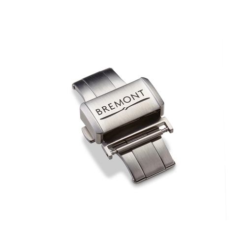 Bremont Brushed Stainless Steel Deployment Clasp - 18mm, BRS41