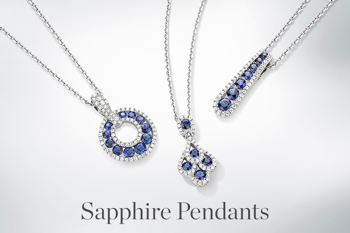 Sapphire Pendants